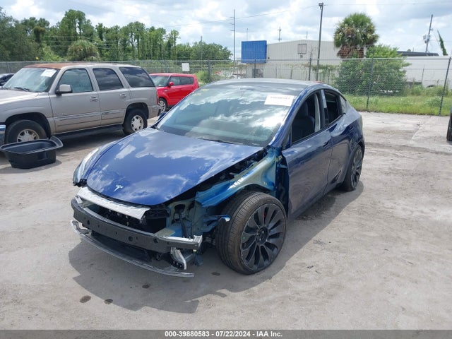 7SAYGDEFXPF705745 Tesla Model Y Awd/performance Dual Motor All-wheel Drive