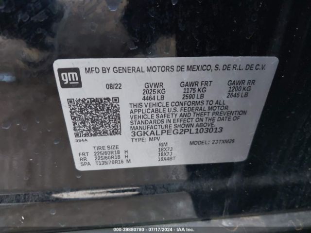 3GKALPEG2PL103013 GMC Terrain Fwd Slt