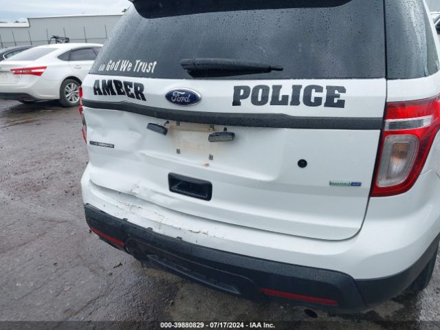 1FM5K8AR9FGB12996 Ford Utility Police Interceptor