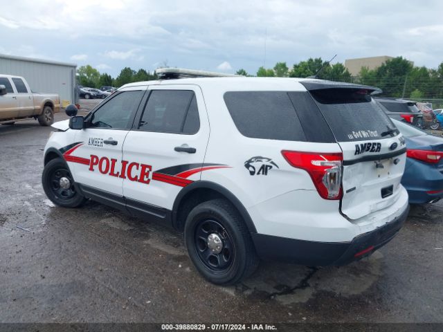 1FM5K8AR9FGB12996 Ford Utility Police Interceptor