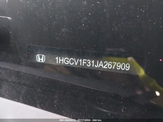 1HGCV1F31JA267909 Honda Accord Sport
