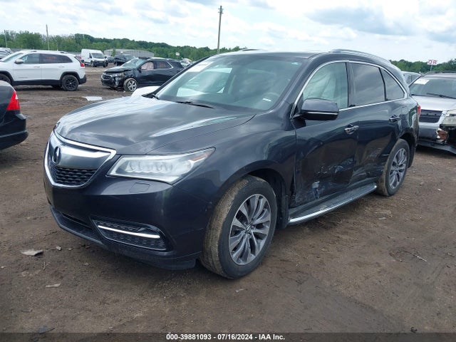 Acura Mdx Technology Package 2014 5FRYD4H40EB503539 Image 2