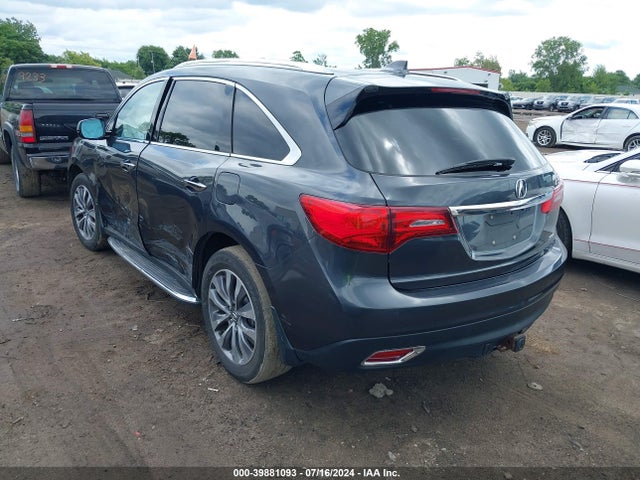 Acura Mdx Technology Package 2014 5FRYD4H40EB503539 Image 3