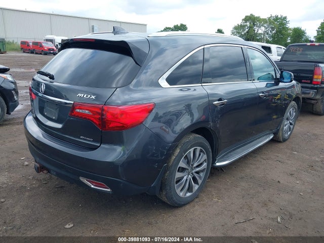 Acura Mdx Technology Package 2014 5FRYD4H40EB503539 Image 4