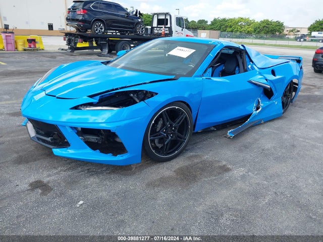 Chevrolet Corvette Stingray Rwd  3lt 2022 1G1YC3D45N5100641 Image 2