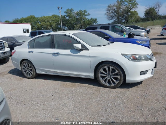 2014 Honda Accord Sport მანქანა იყიდება აუქციონზე, vin: 1HGCR2F51EA157248, აუქციონის ნომერი: 39881410