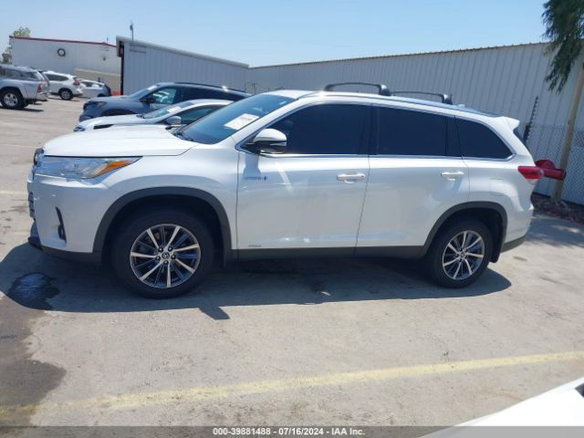 5TDJGRFH7KS056552 Toyota Highlander Hybrid Xle