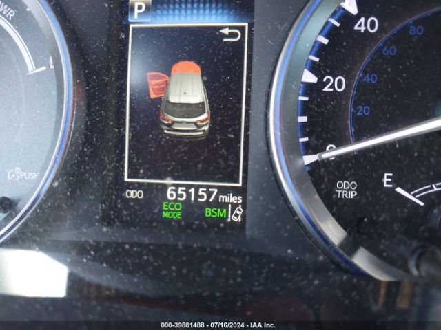 5TDJGRFH7KS056552 Toyota Highlander Hybrid Xle