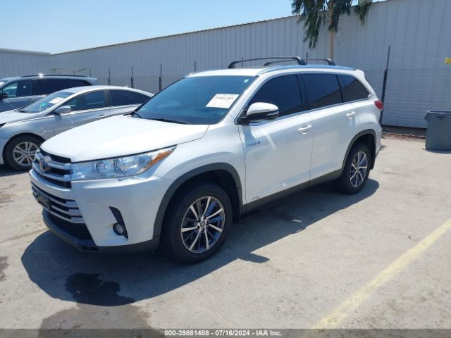 5TDJGRFH7KS056552 Toyota Highlander Hybrid Xle