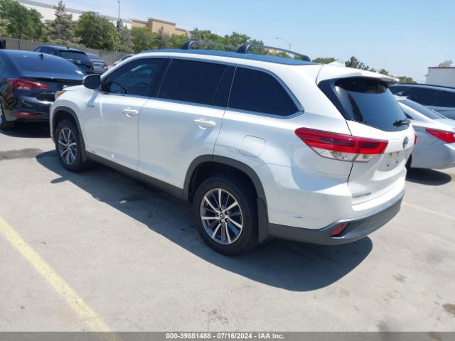 5TDJGRFH7KS056552 Toyota Highlander Hybrid Xle