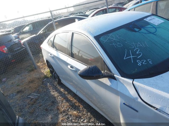 1HGCV3F27NA040166 Honda Accord Hybrid Sport