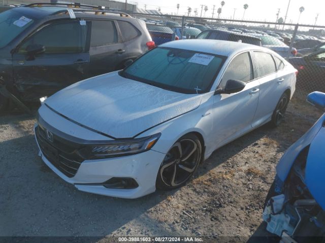 1HGCV3F27NA040166 Honda Accord Hybrid Sport