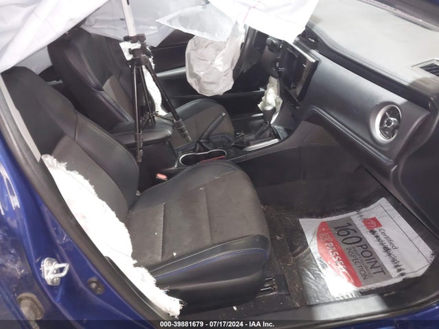 2T1BURHE7HC928018 Toyota COROLLA SE