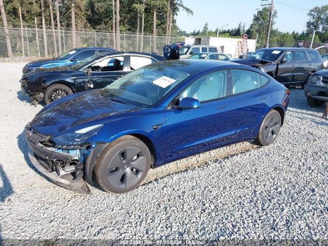 Tesla Model 3 Rear-wheel Drive 2022 5YJ3E1EAXNF159283 Image 2