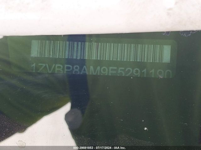 1ZVBP8AM9E5291190 Ford Mustang V6 Premium