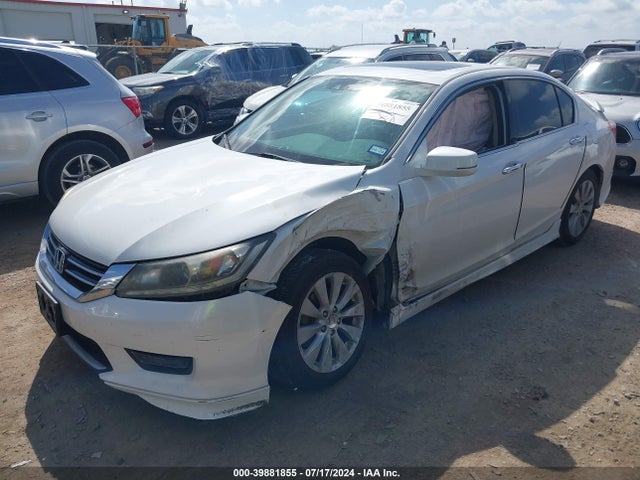 Honda Accord Ex-l V-6 2014 1HGCR3F82EA031111 Image 2
