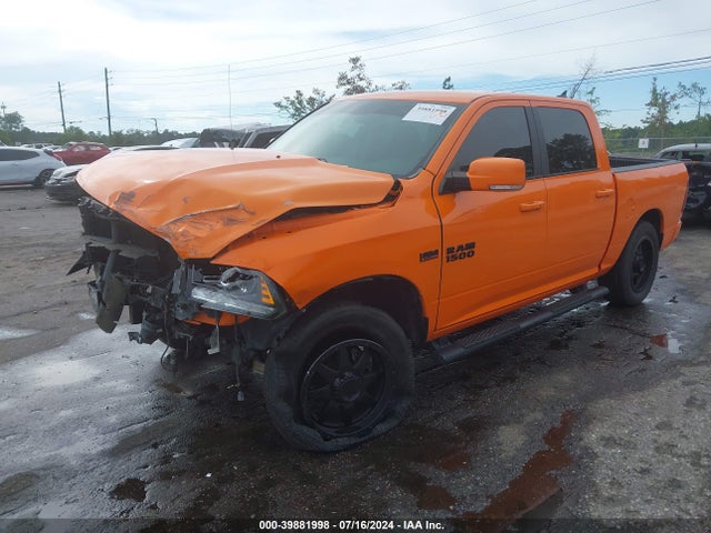 RAM 1500 Sport  4x4 5'7 Box 2017 1C6RR7MT5HS562607 Image 2