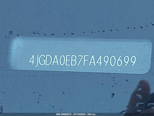 4JGDA0EB7FA490699 Mercedes-Benz Ml 250 Bluetec 4matic