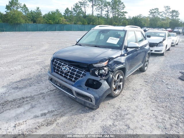 Hyundai Venue Denim 2021 KMHRC8A37MU086875 Image 2