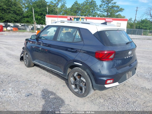 Hyundai Venue Denim 2021 KMHRC8A37MU086875 Image 3