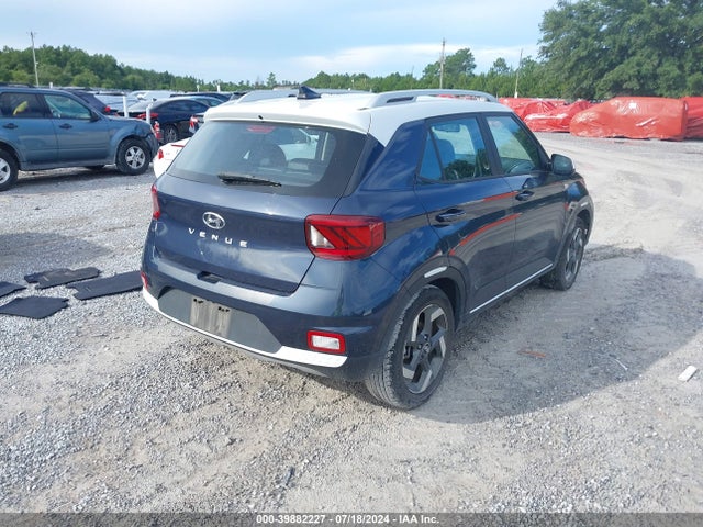 Hyundai Venue Denim 2021 KMHRC8A37MU086875 Image 4