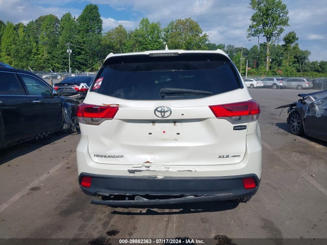 Toyota Highlander Xle 2017 5TDJZRFH2HS457686 Image 16