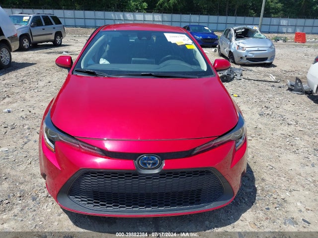 JTDEBRBE9LJ011493 Toyota Corolla Hybrid Le