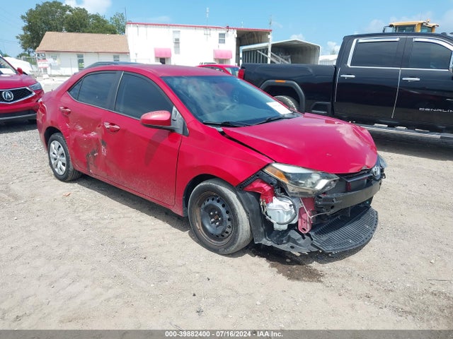 Toyota COROLLA LE 2015 2T1BURHE9FC427015 Image 1