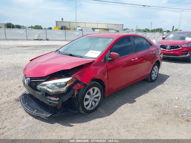 Toyota COROLLA LE 2015 2T1BURHE9FC427015 Image 2