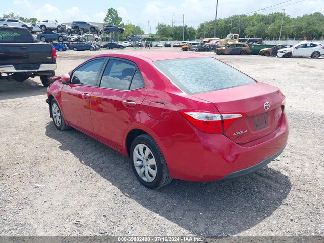 Toyota COROLLA LE 2015 2T1BURHE9FC427015 Image 3