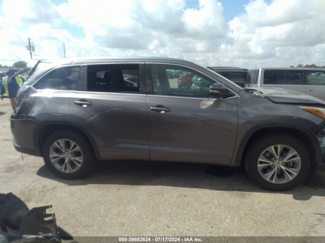 Toyota Highlander Xle V6 2015 5TDKKRFH1FS093038 Image 14