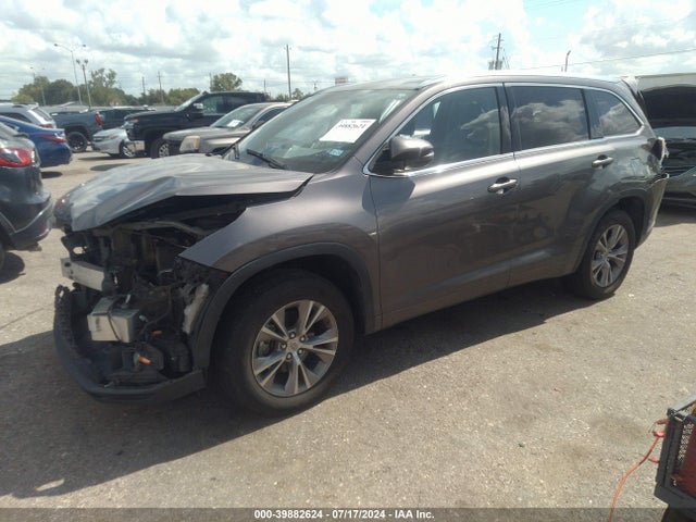 Toyota Highlander Xle V6 2015 5TDKKRFH1FS093038 Image 2