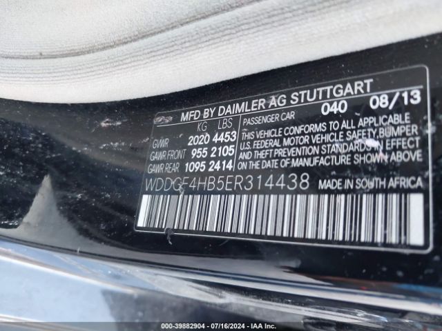 WDDGF4HB5ER314438 Mercedes-Benz C 250 Luxury/sport