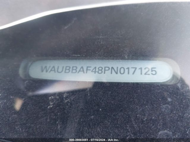 WAUBBAF48PN017125 Audi A4 Premium Plus 40 Tfsi Quattro S Tronic