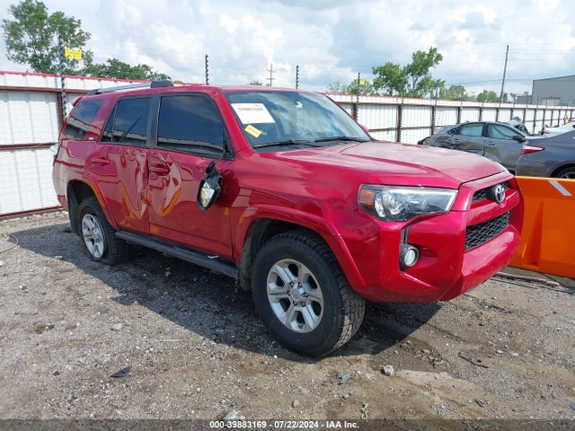 Toyota 4runner Sr5 Premium 2019 JTEBU5JRXK5666565 главное изображение