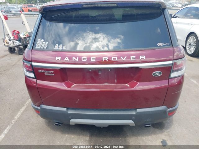 SALWR2VF0FA612736 Land Rover Range Rover Sport 3.0l V6 Supercharged Hse