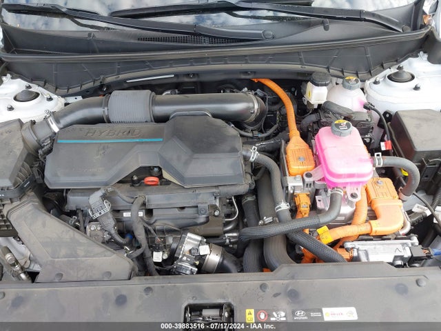 KM8JBCA1XPU118885 Hyundai Tucson Hybrid Blue