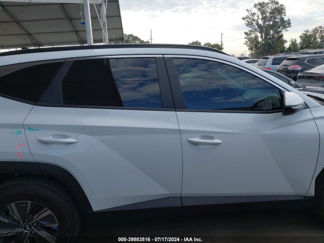 KM8JBCA1XPU118885 Hyundai Tucson Hybrid Blue