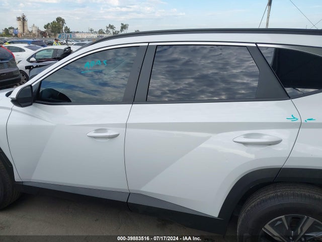 KM8JBCA1XPU118885 Hyundai Tucson Hybrid Blue