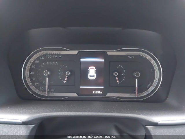 KM8JBCA1XPU118885 Hyundai Tucson Hybrid Blue