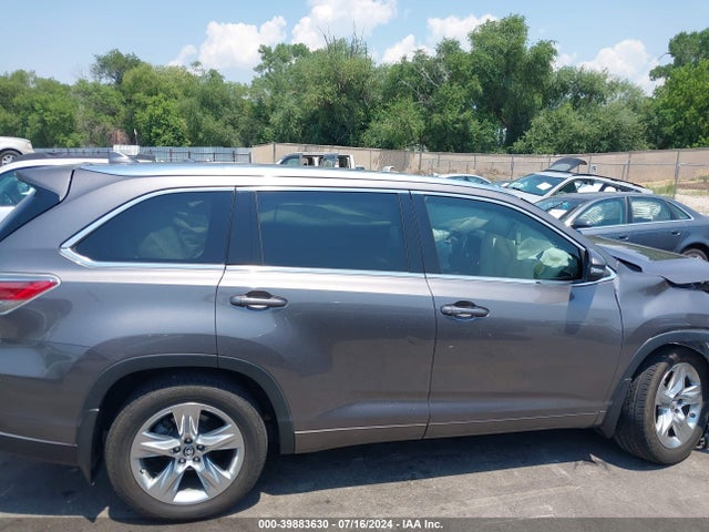 5TDDKRFH3GS336018 Toyota Highlander Limited V6