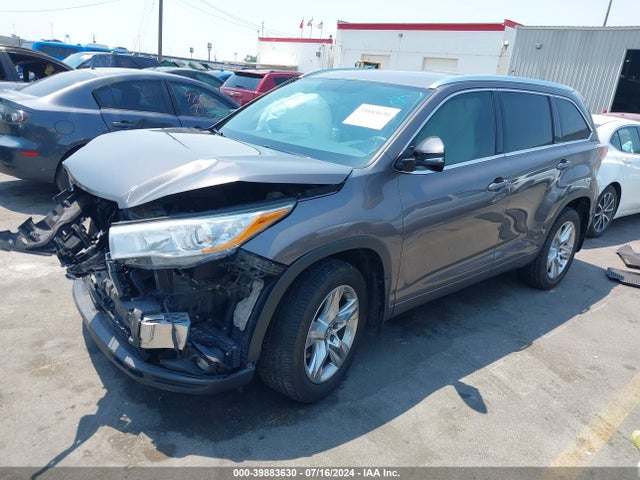 5TDDKRFH3GS336018 Toyota Highlander Limited V6