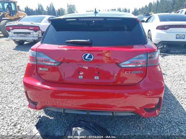 JTHKD5BH9H2292033 Lexus CT 200H