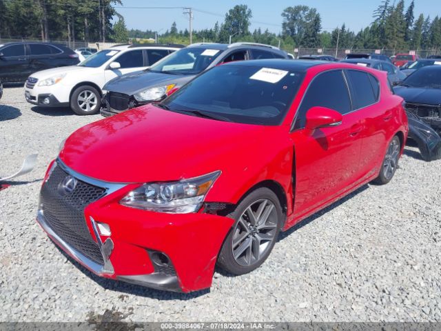 JTHKD5BH9H2292033 Lexus CT 200H