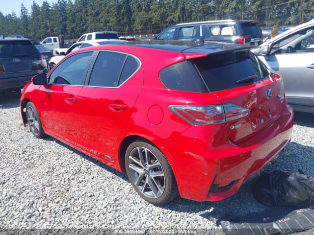 JTHKD5BH9H2292033 Lexus CT 200H
