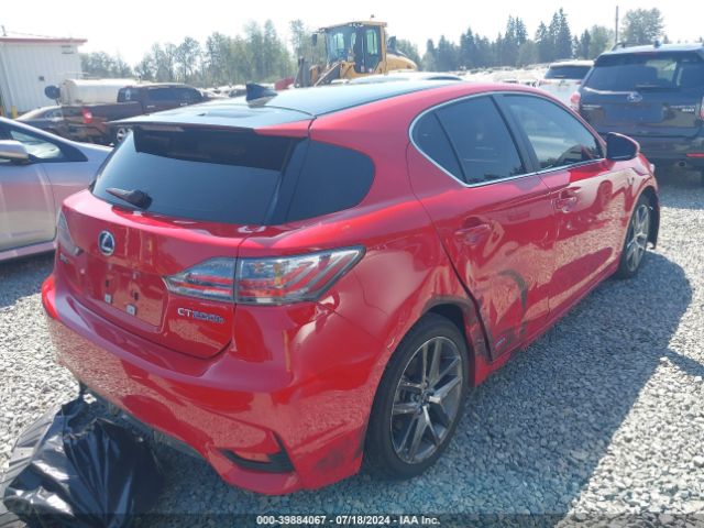 JTHKD5BH9H2292033 Lexus CT 200H