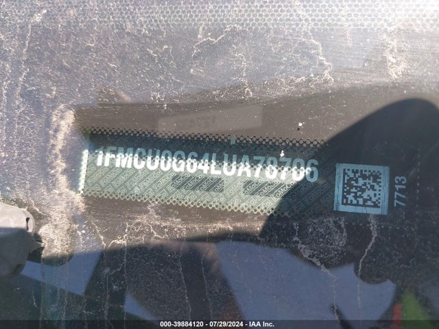 Ford ESCAPE SE 2020 1FMCU0G64LUA78706 Image 9