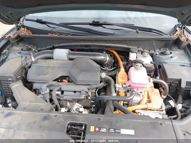 KM8JBCA15NU015127 Hyundai Tucson Hybrid Blue