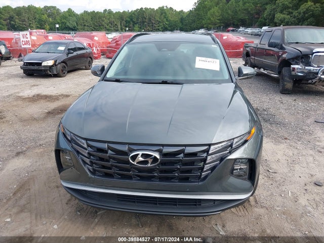 KM8JBCA15NU015127 Hyundai Tucson Hybrid Blue