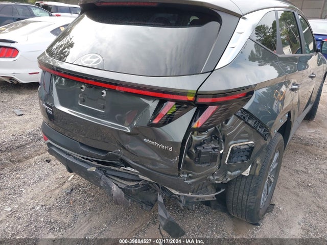KM8JBCA15NU015127 Hyundai Tucson Hybrid Blue